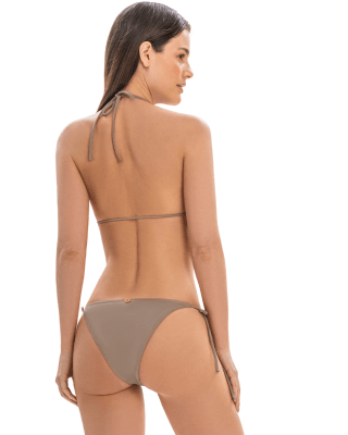Panty de Bikini Triángulo OndadeMar color champaña