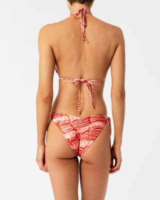 Calzón de bikini triángulo ideal para tomar sol Tina Pink Sabbia