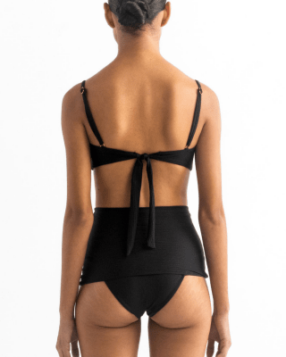 Panty de bikini negra 