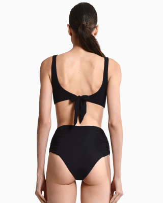 Panty de bikini negra 