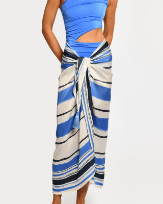 Pareo Azure Taylor Sarong 2506