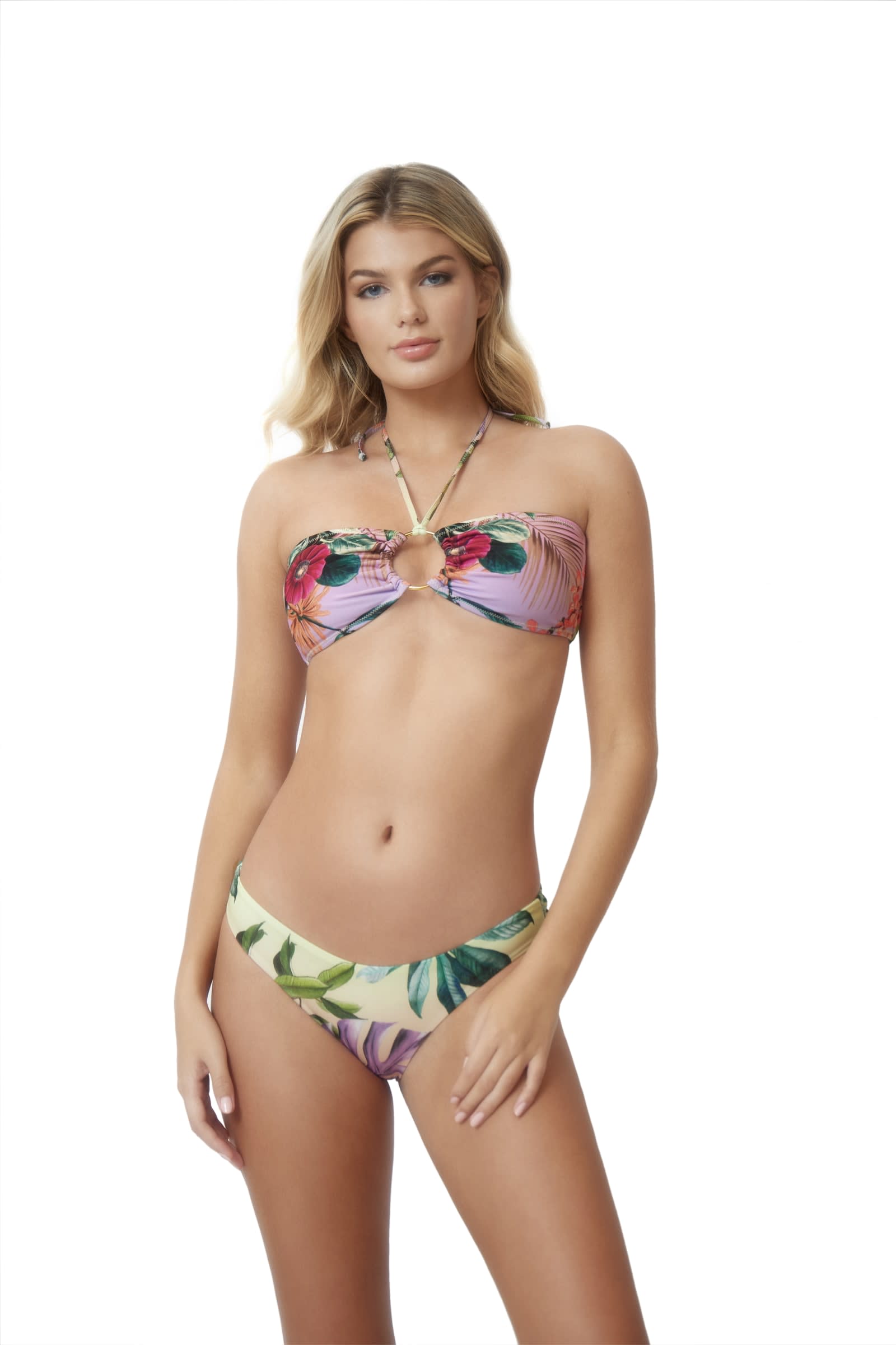 LAVENDER OASIS BASIC RUCHED  PANTY TEENY LAO-211T1