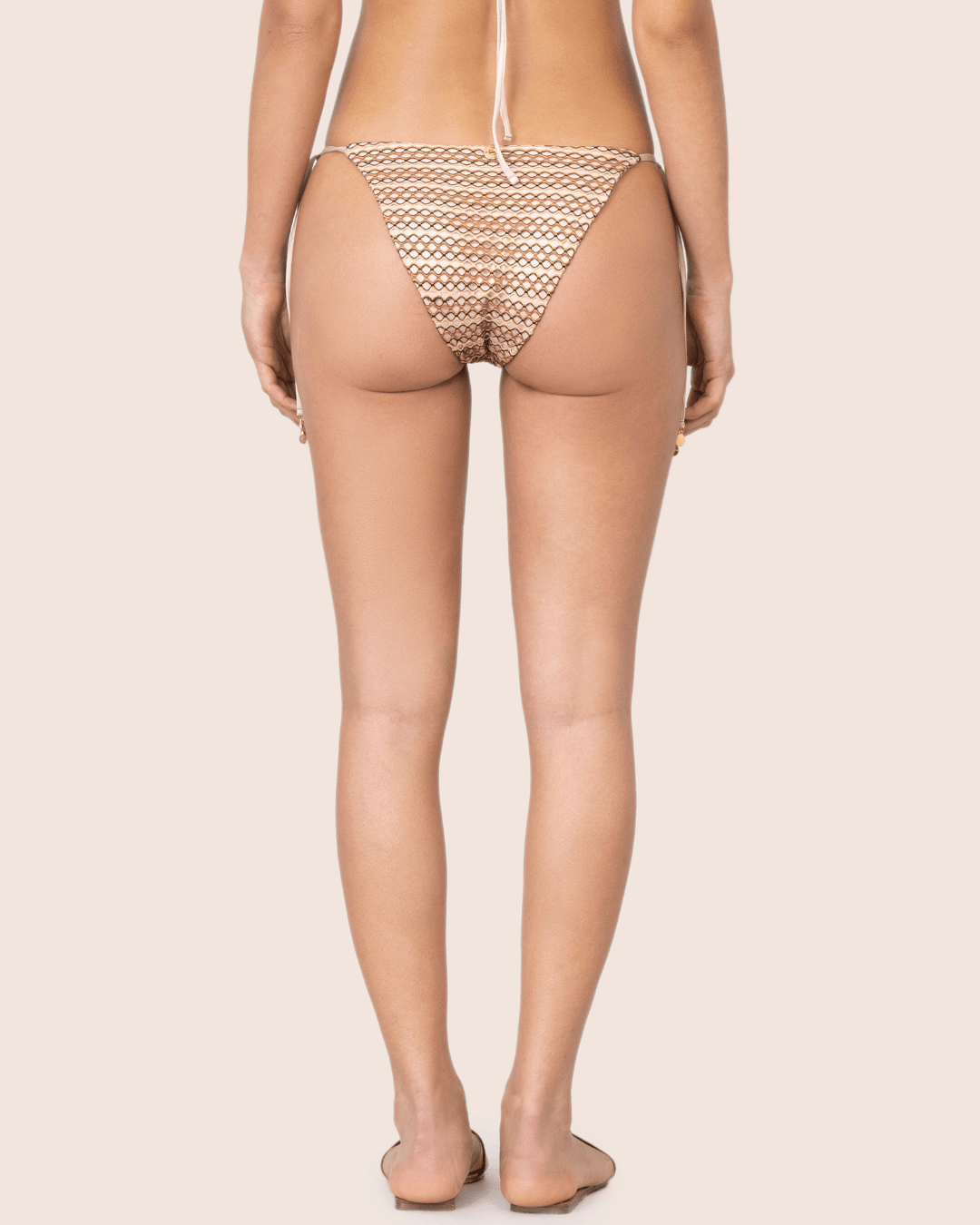 Calzón de bikini triángulo tonos café Donna OndadeMar 2209/00151