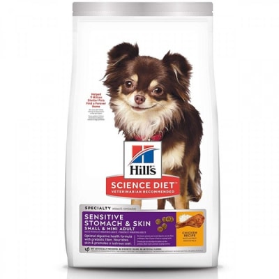 Hill's Adult Sensitive Stomach Y Skin perro mini 1,8 Kg