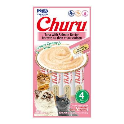 Churu Atún Con Salmón - Paquete de 4 Tubitos