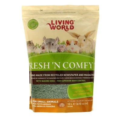 Sustrato Natural Pequeños Animales. Beige. Living World