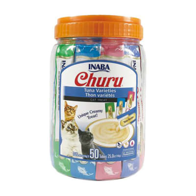 Tarro Churu Variedades Atún 50 tubos