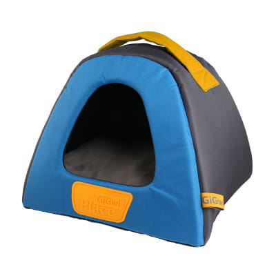 Cama Casa Azul/gris Gigwi