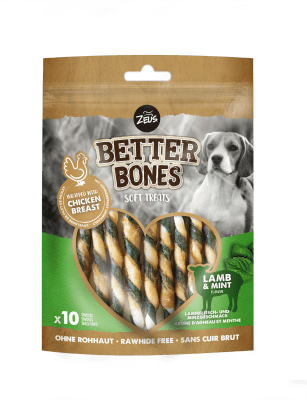 Zeus Better Bones Palitos Envueltos Sabor Cordero Con Menta