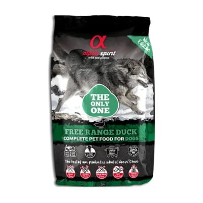 ALPHA SPIRIT The Only one complete dog food Duck