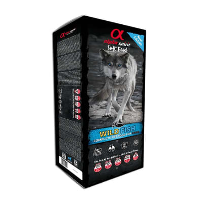 Alimento Semi-húmedo Alpha Spirit Wild Fish