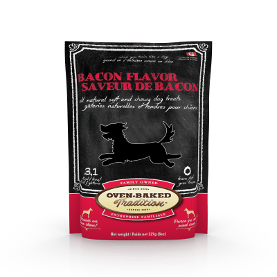 Oven Baked snack Dog Treat Bacon