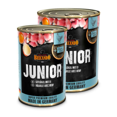 Lata BELCANDO Junior Ave con huevo