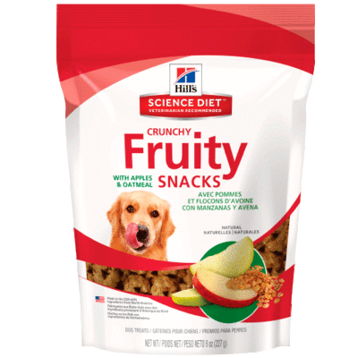 Hill's Fruity Snacks Treats Manzana Y Avena