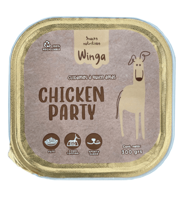 Winga Chicken party - paté de pollo 300 gr