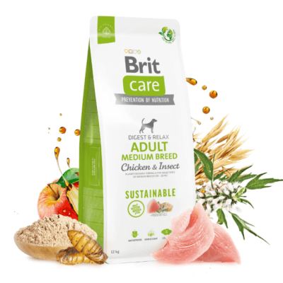 BRIT CARE Dog Chicken & Insect adult Medium Breed