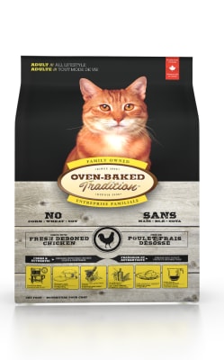 Oven Baked tradition. Cat - Chicken
