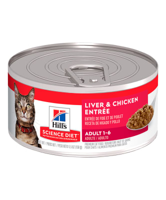 Hill's Science Diet Lata Adult Savory Salmon Entrée