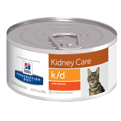 Lata Hill's K/D Kidney Care Chicken 156 gr Felino