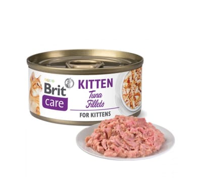 BRIT CARE Cat Kitten Tuna fillets 70 G