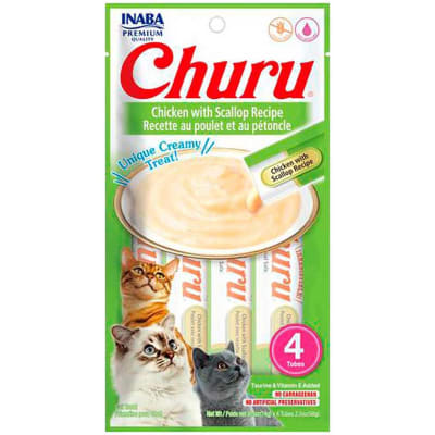Churu De Pollo Con Ostiones 4P