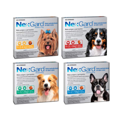 Nexgard 1 Tableta. Antiparasitario externo perro