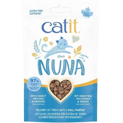 Snack Nuna Proteína de Insectos con Arenque para Gato - Catit