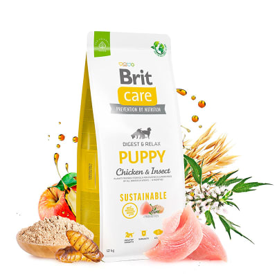 BRIT CARE Dog Chicken & insect Puppy