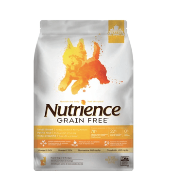 Nutrience Grain Free Dog Small Bites Pavo/Pollo/Arenque