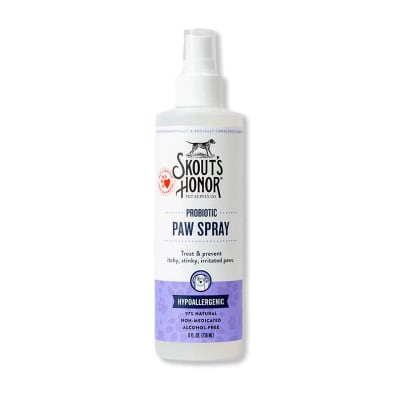 SKOUT´S HONOR Probiotic Paw spray para perros y gatos
