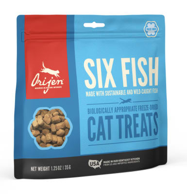 Treats Six Fish Orijen Gato