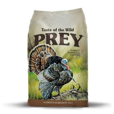 Taste of the Wild PREY Turkey formula for dogs