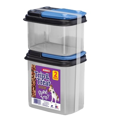 Pack Viaje, 2 contenedores 0,94L (1 Kg aprox) + 0,56L (500 gr aprox) - Buddeez