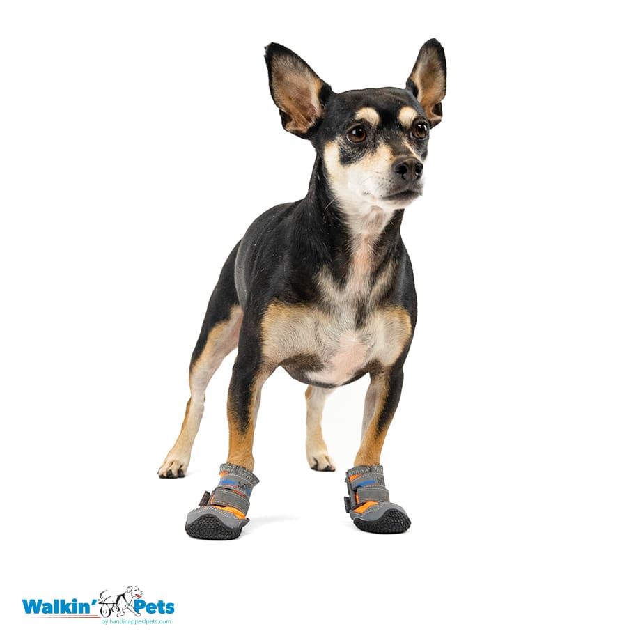 Par de Botas Walkin naranjas2