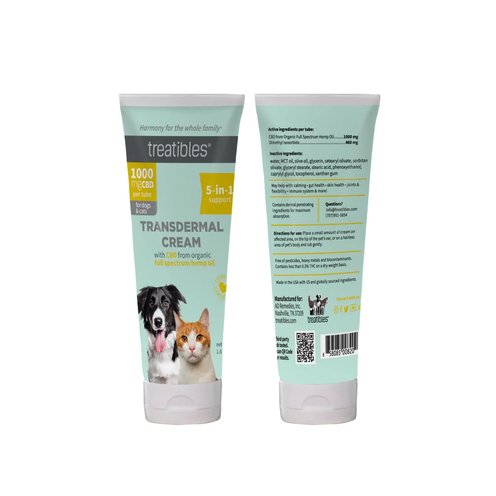 Crema Tópica de CBD Treatibles4