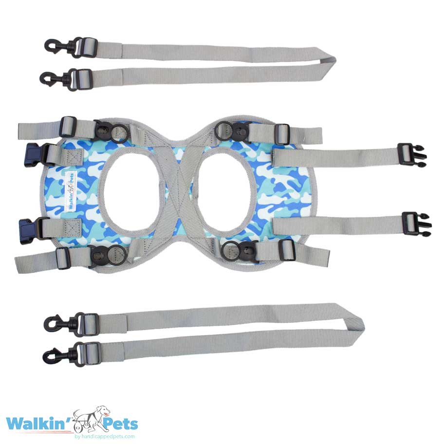 Warrior Rear Harness - Camo Arnes trasero3