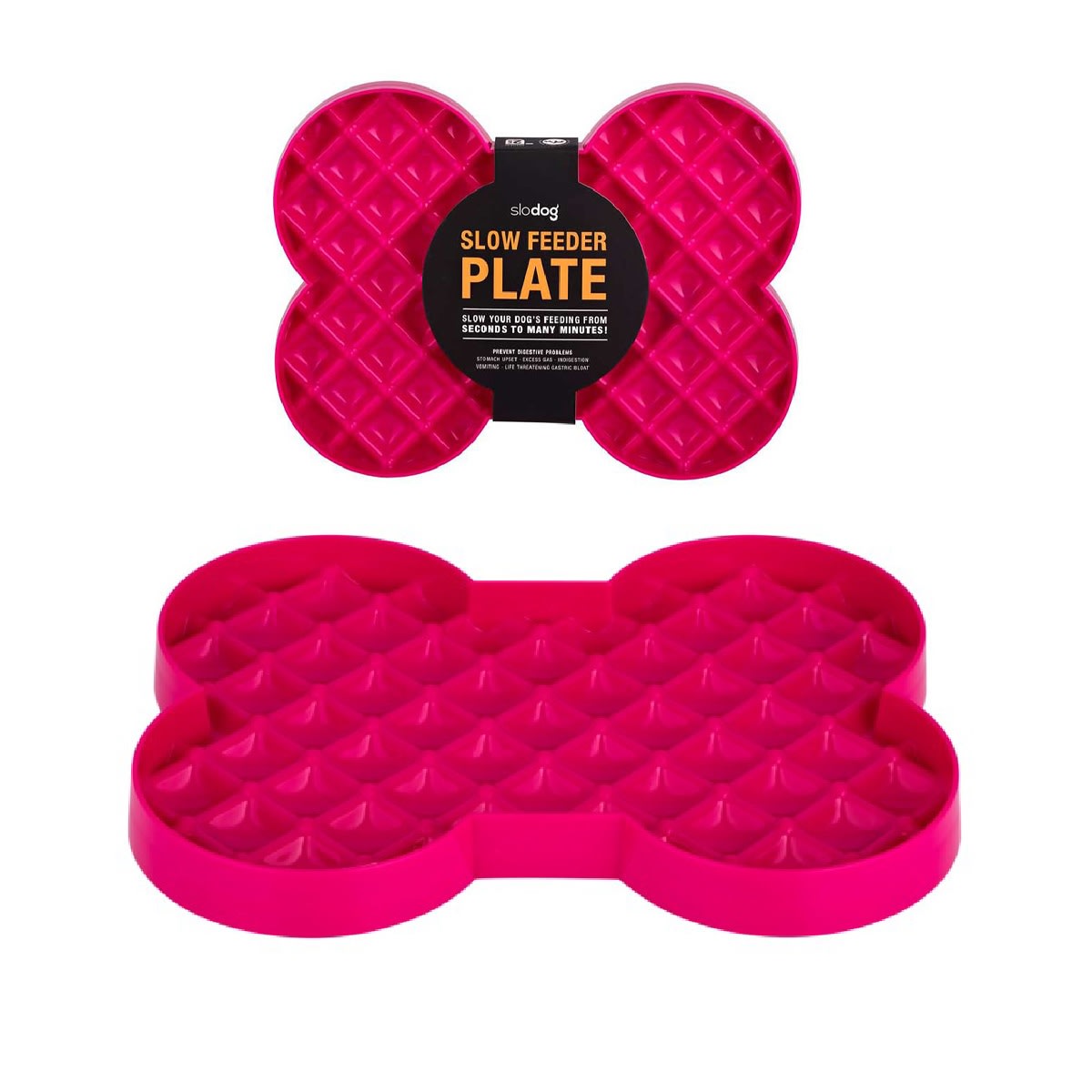 Lickimat plato interactivo slodog rosado3