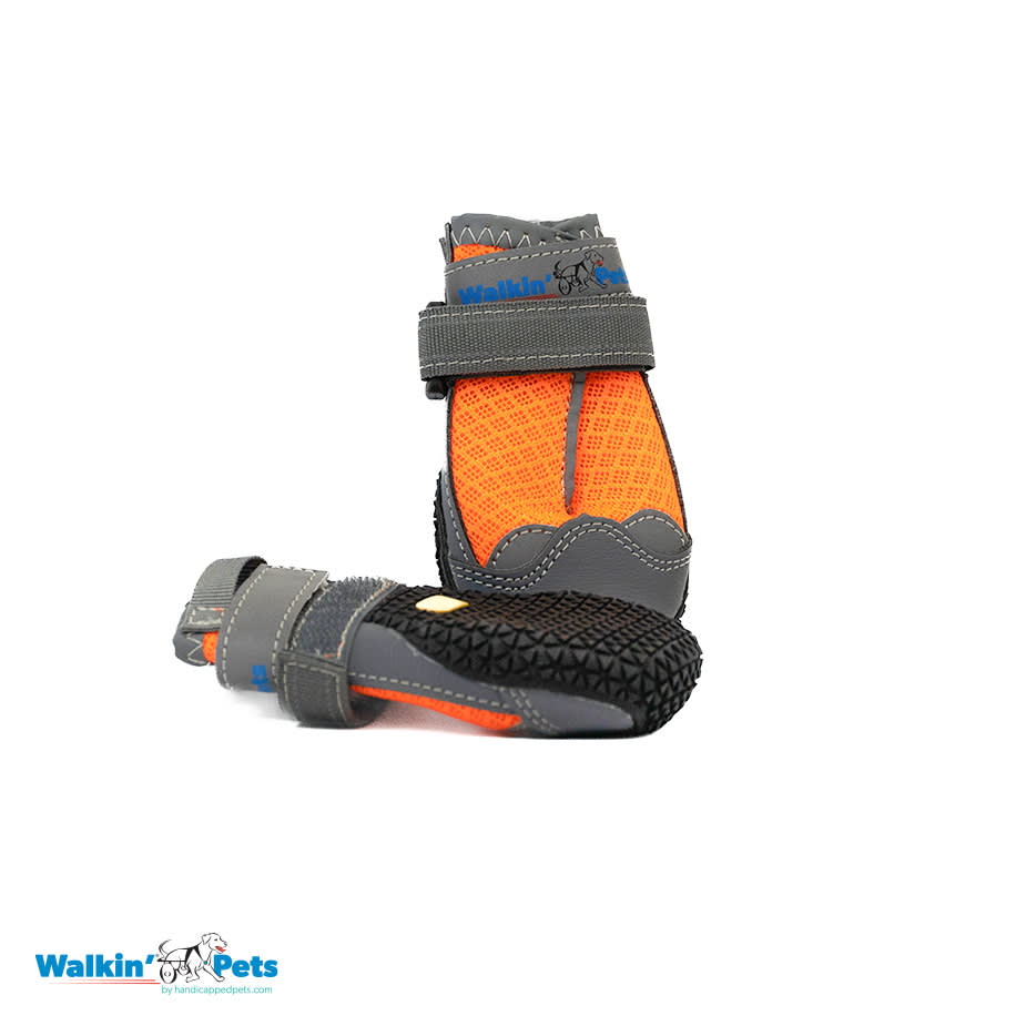 Par de Botas Walkin naranjas4