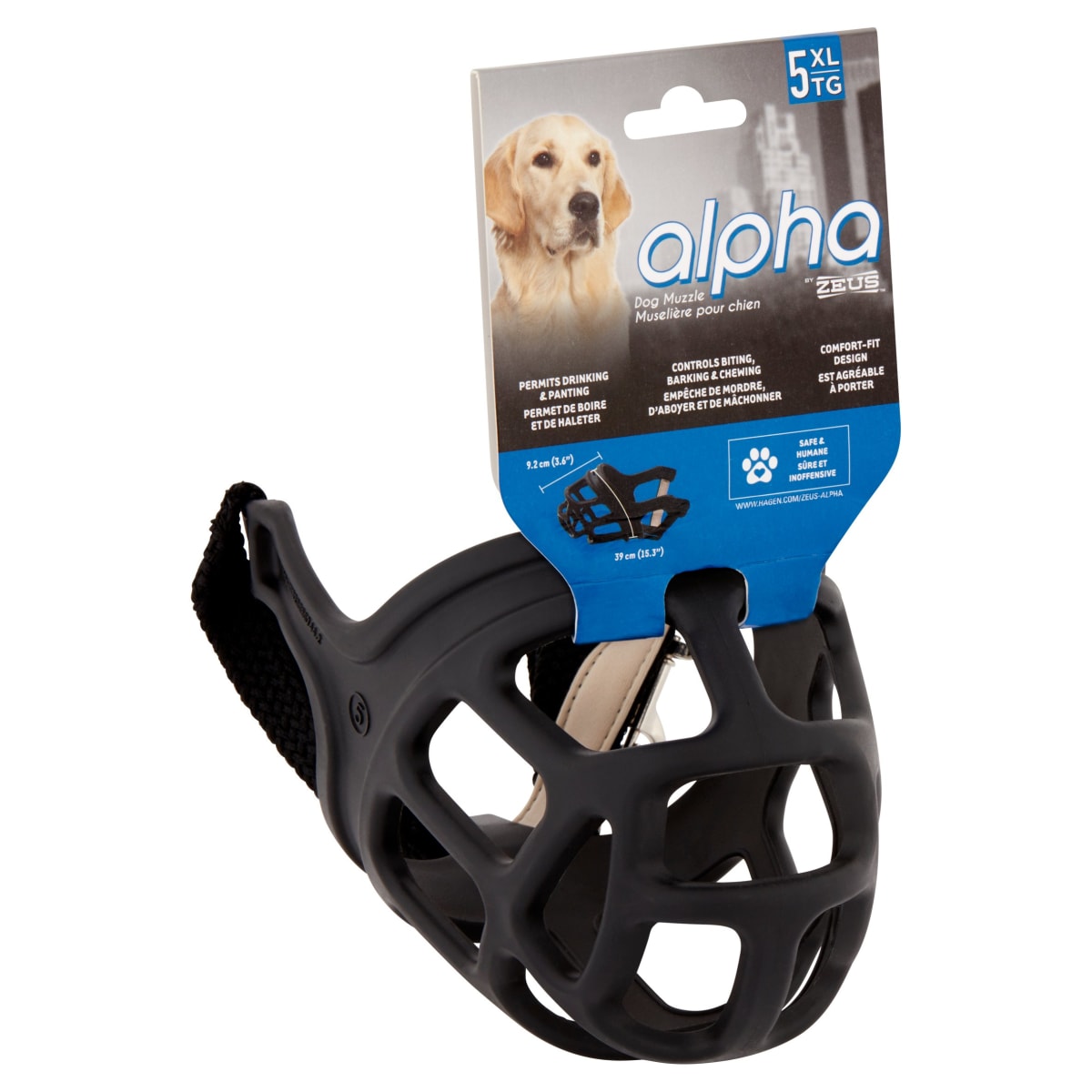 Bozal para perros ZEUS ALPHA DOG MUZZLE5