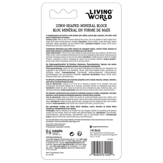 Bloque Mineral En Forma De Maiz 37 G2
