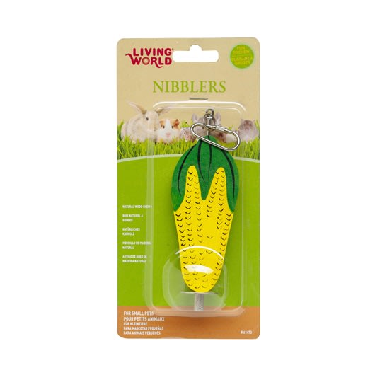 Living World Zanahoria/Maiz Madera Masticable NIBBLERS2