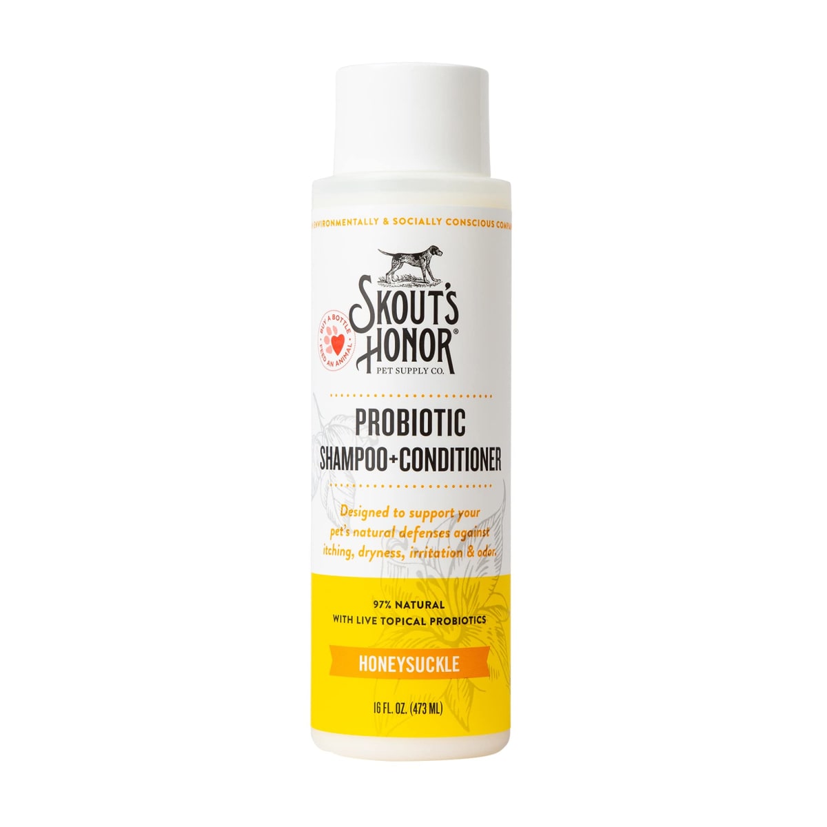 SKOUT´S HONOR Probiotic Shampoo + Conditioner para perros y gatos - Aroma Madre selva1