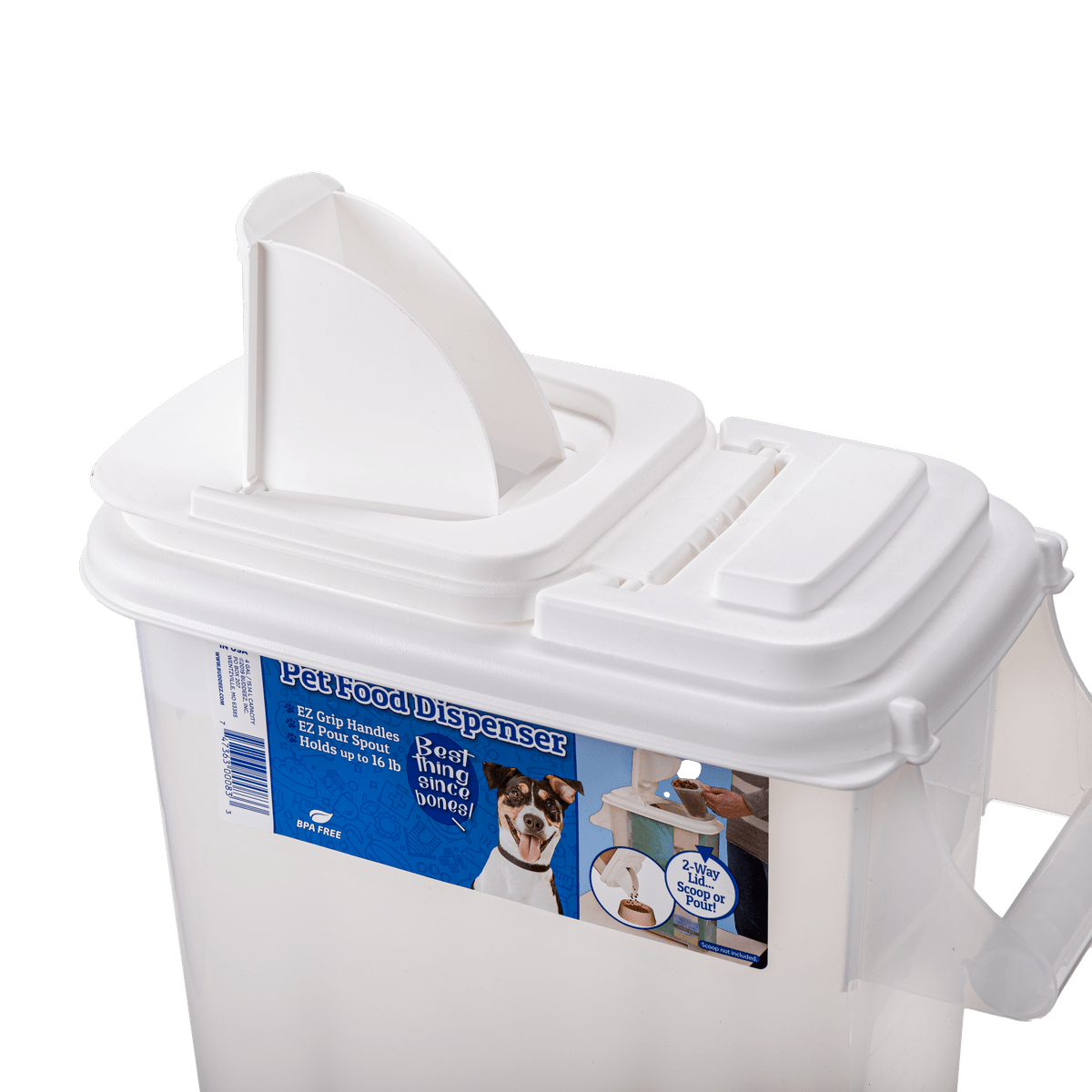 Dispensador de alimento 15 L (aprox 6 Kg) - Buddeez2