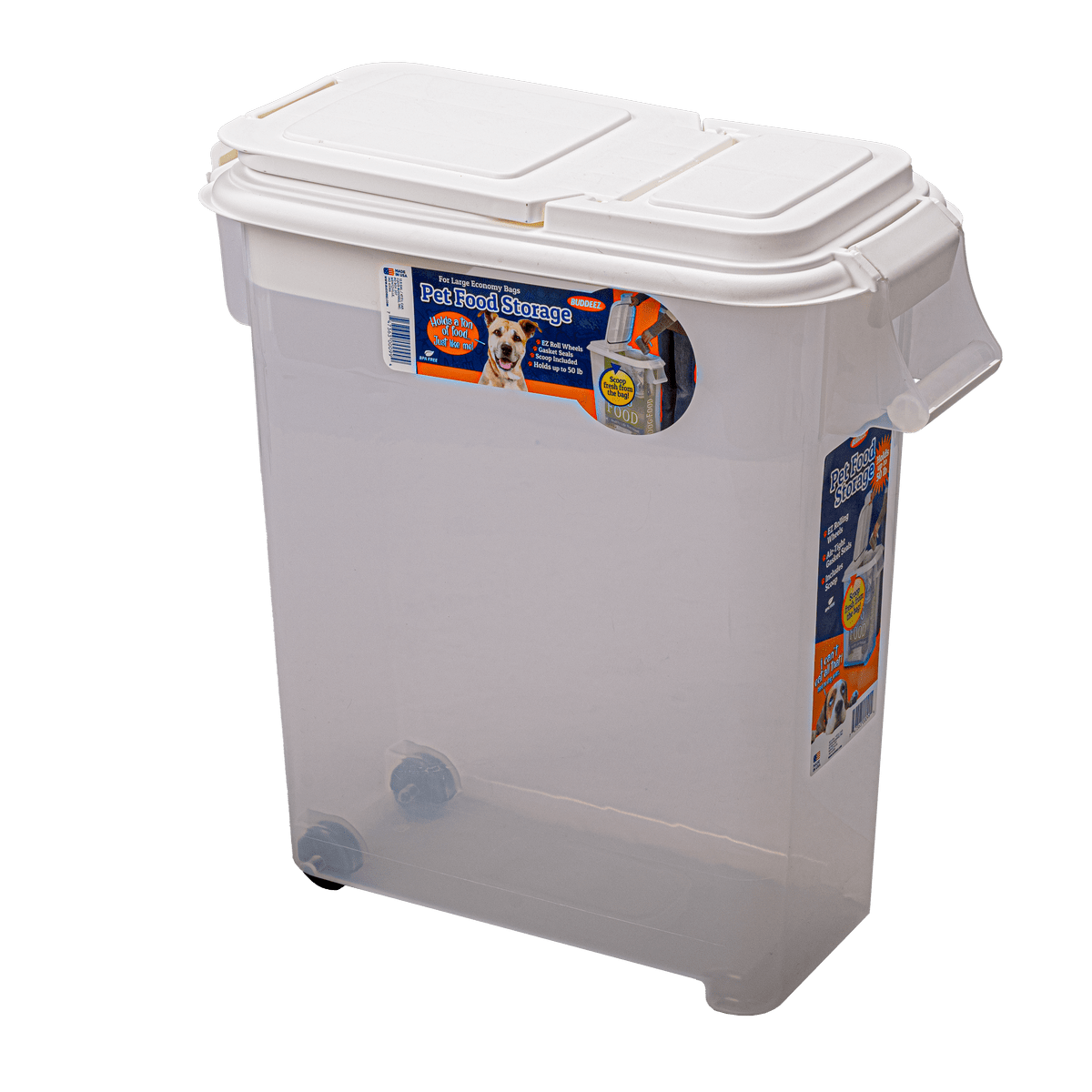 Dispensador de alimentos 75,7 L (32 kg aprox) - Buddeez1