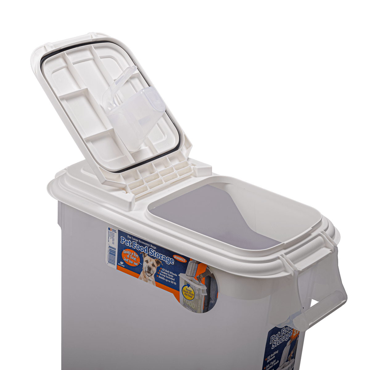 Dispensador de alimentos 75,7 L (32 kg aprox) - Buddeez2