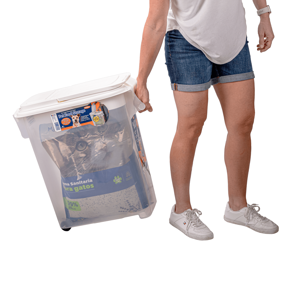 Dispensador de alimento 47 L (22 kg aprox) - Buddeez2
