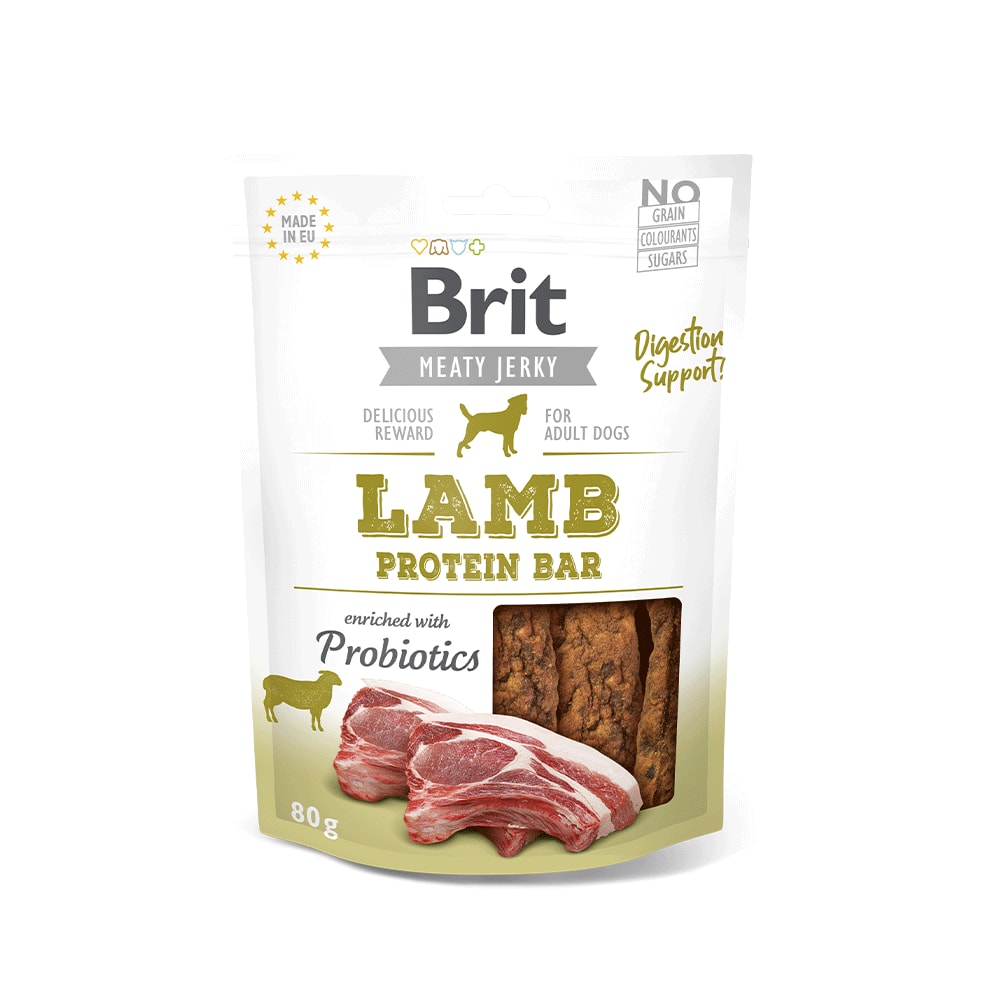 BRIT Jerky Snack Lamb protein bar for dogs1
