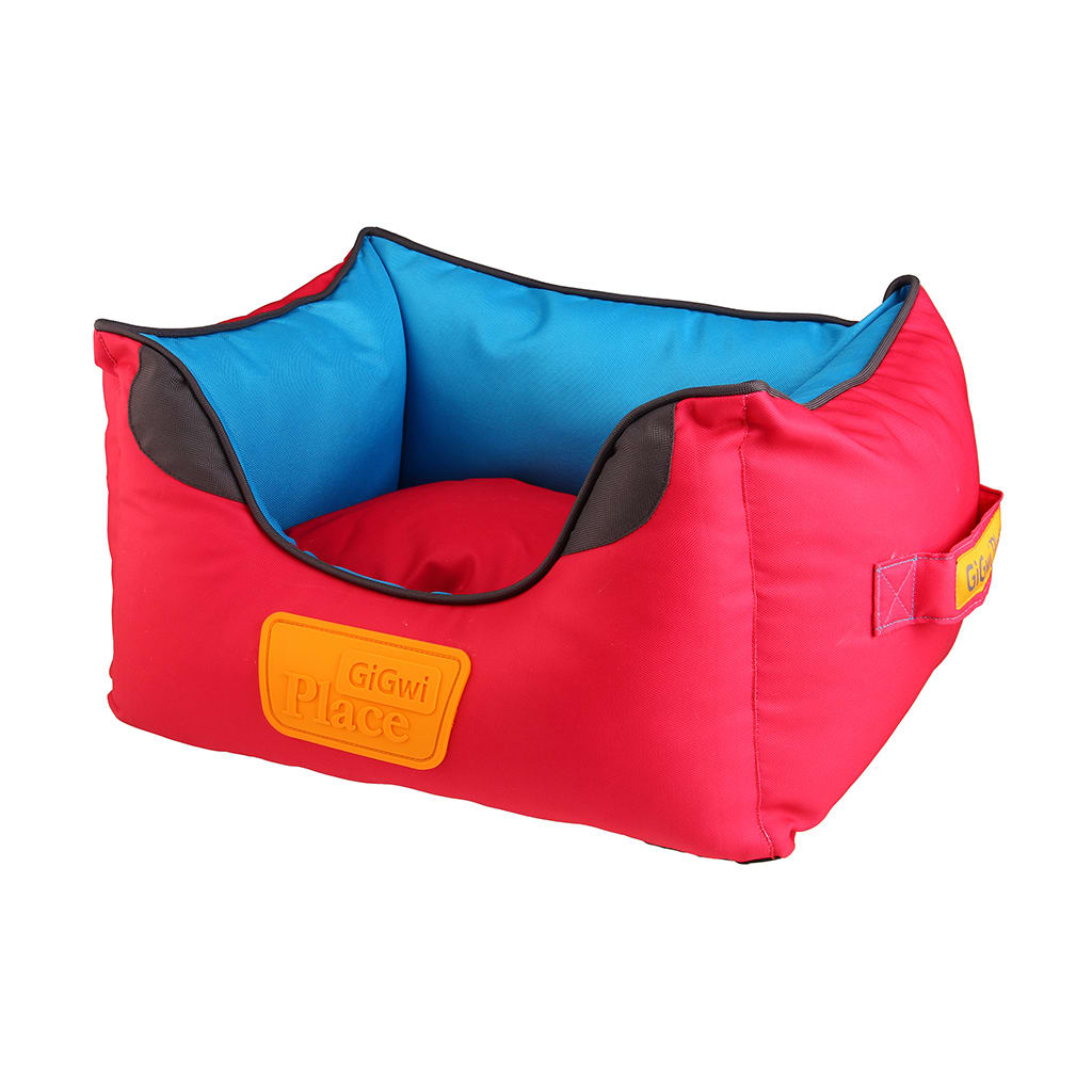 Cama Gigwi cuadrada Rojo/azul2