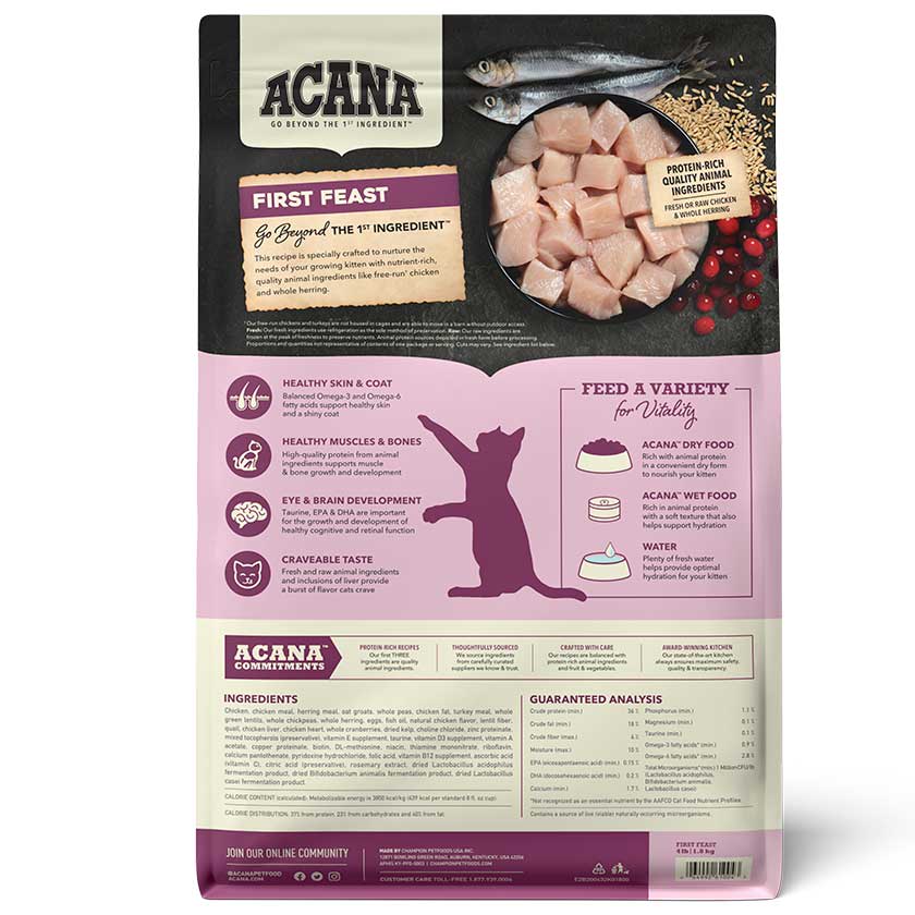 First Feast Acana Gato 1,8 Kg2