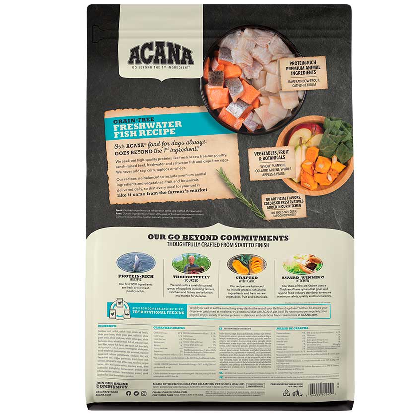 Freshwater Fish Acana Perro2